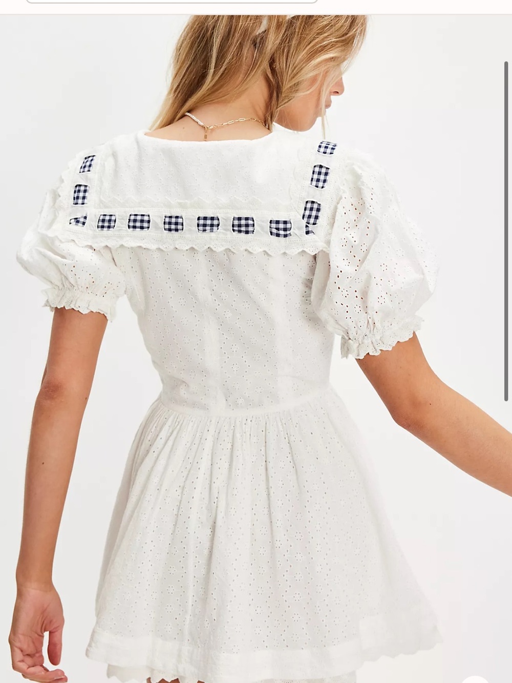 For Love & Lemons Ruby Ribbon Mini Dress NwT - Picture 2 of 9